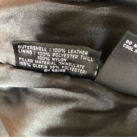 WILSONS thinsulate thermal oversized leather Jacket | M - Picture 15 of 16